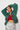 ASIA- CHRISTMAS GREEN COLOR KNIT CARDIGAN